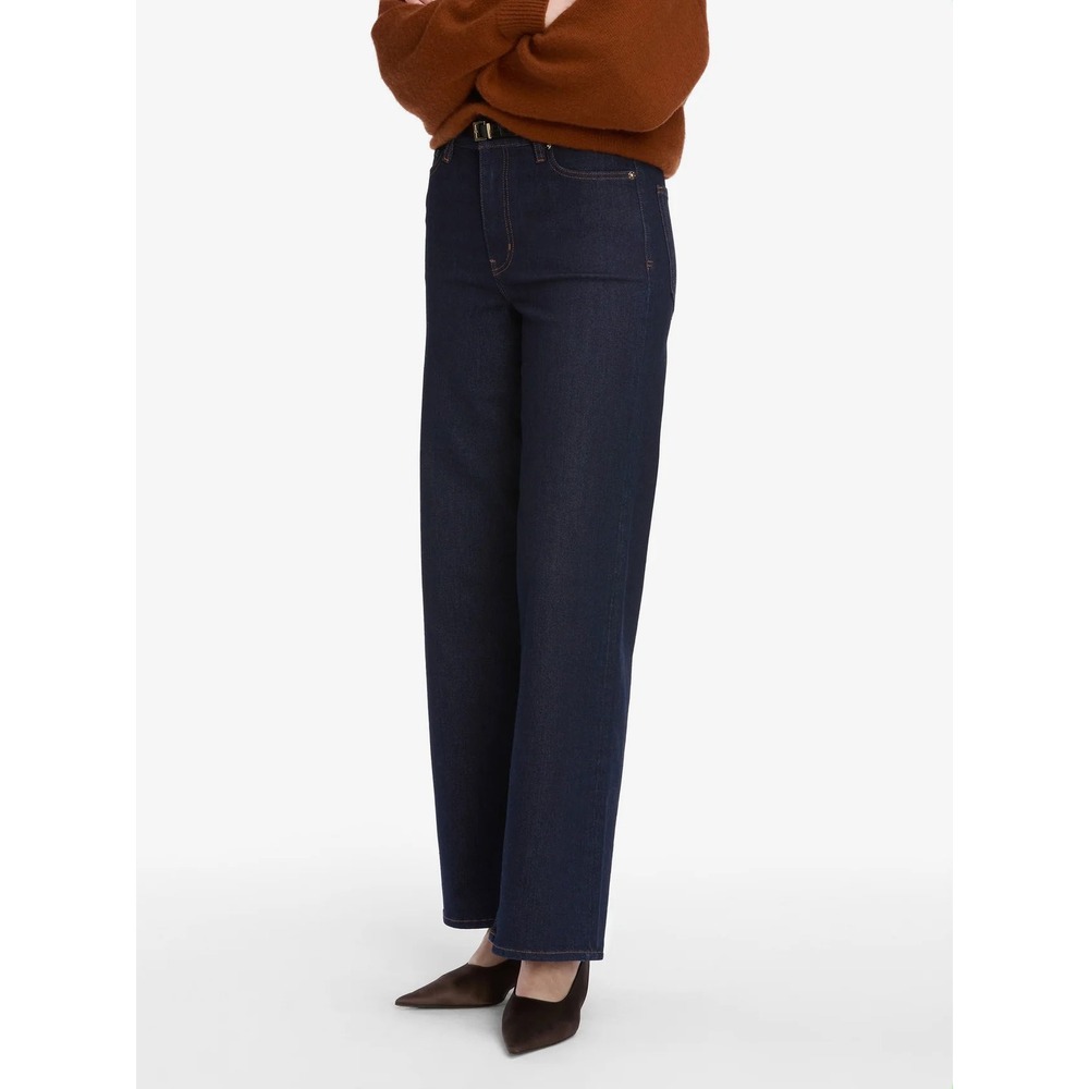 NWT FRAME Le Slim Palazzo Jeans / Multiple Sizes / Color in Rinse / MSRP $298 - Picture 5 of 8